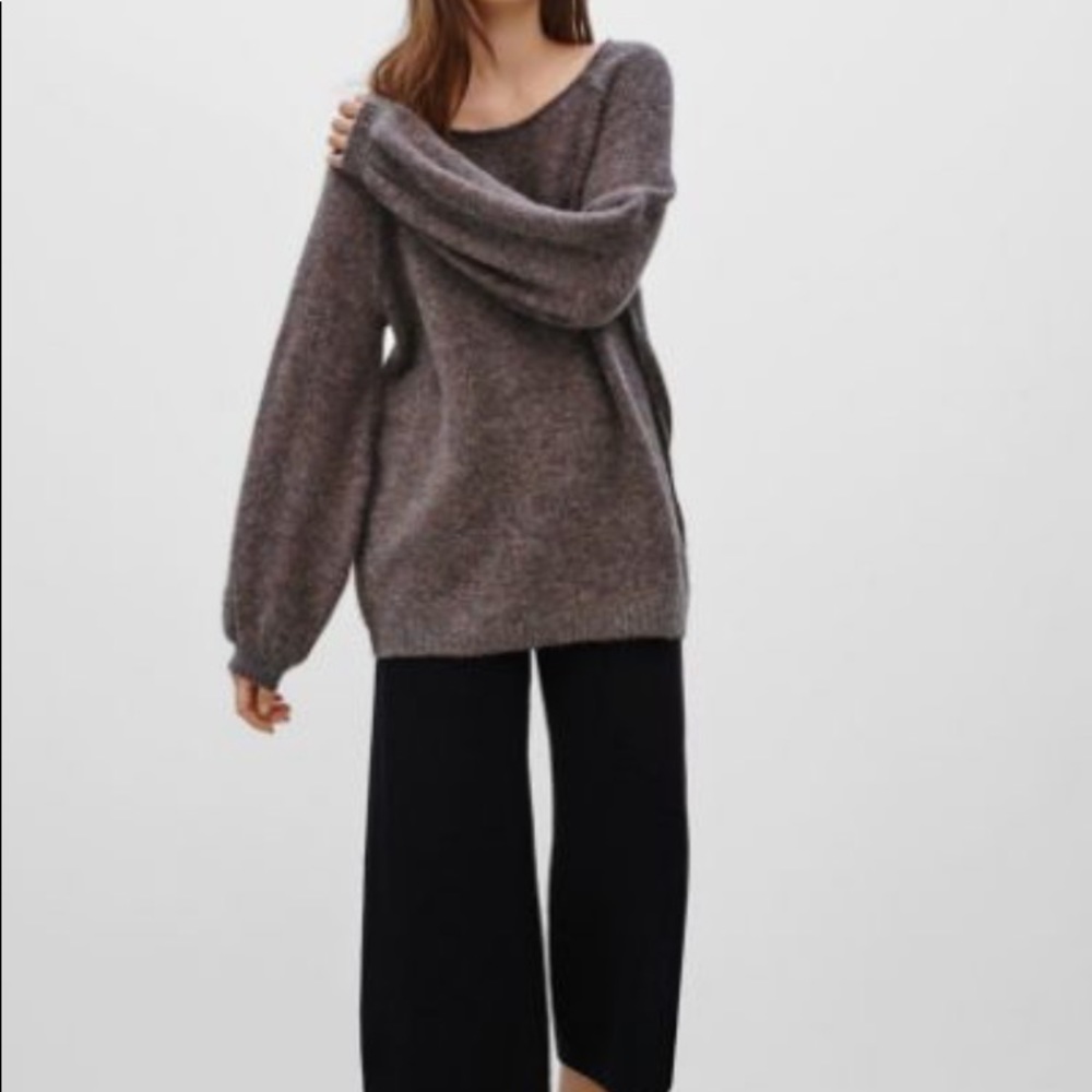 Aritzia Wilfred Chapais gray multi sweater - Picture 3 of 8